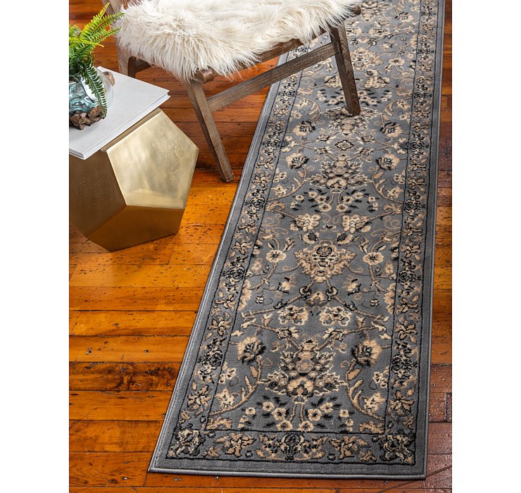 2' 7 x 10' Kashan Design Runner Rug