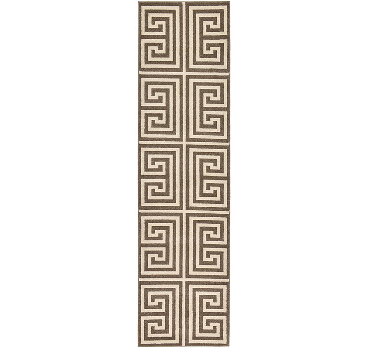 80cm x 305cm Greek Key Runner Rug