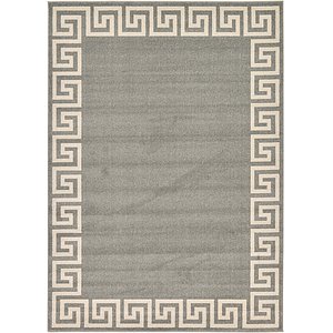 7' x 10' Greek Key Rug