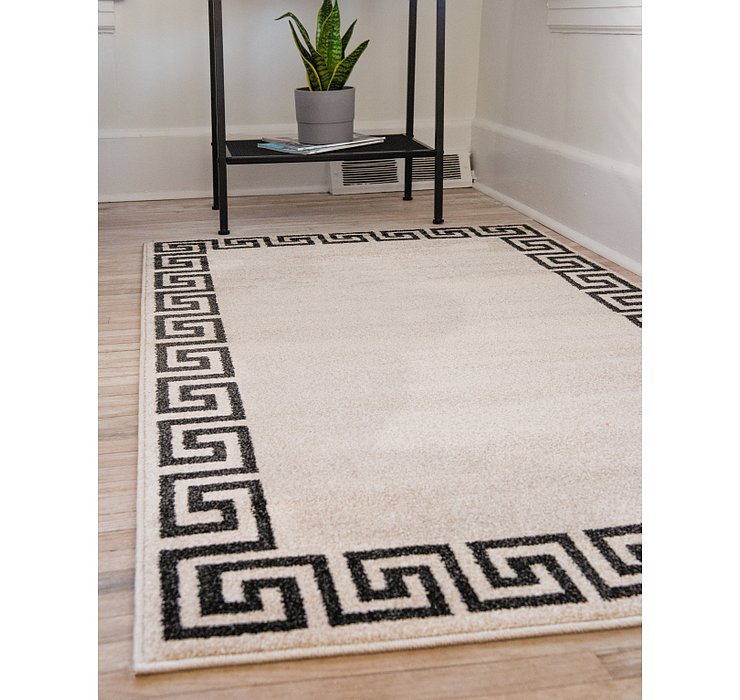 3' 3 x 5' 3 Greek Key Rug