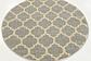 3' 3 x 3' 3 Lattice Round Rug thumbnail