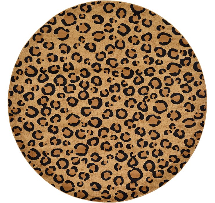 8' x 8' Safari Round Rug