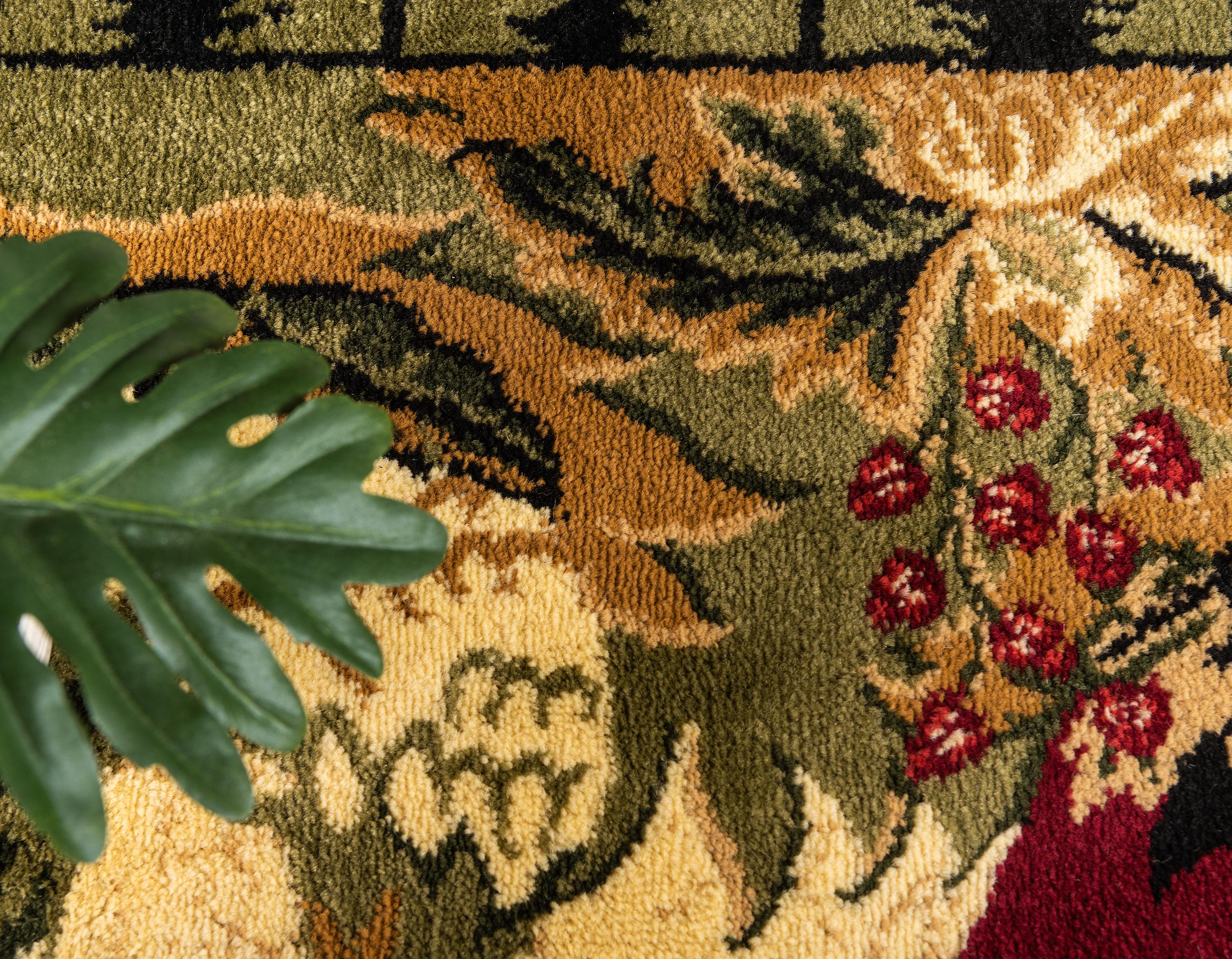 Cream 9' x 12' Country Rug Area Rugs eSaleRugs