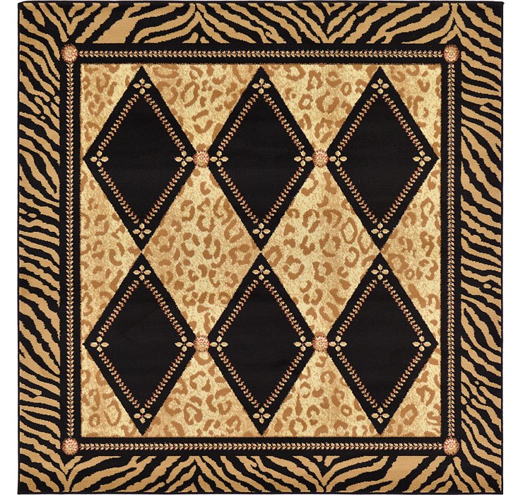 6' x 6' Safari Square Rug