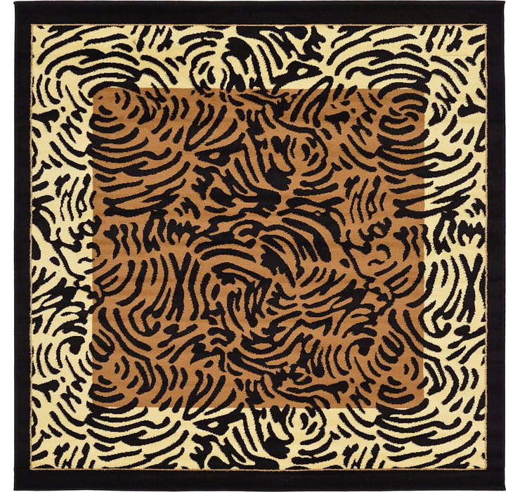 6' x 6' Safari Square Rug