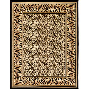 Unique Loom 9' x 12' Wildlife Rug