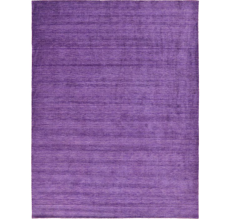 9' 10 x 13' Solid Gabbeh Rug