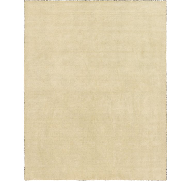 9' 10 x 13' Solid Gabbeh Rug