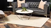 HandKnotted 4' x 5' 7 Solid Gava Rug thumbnail image 3