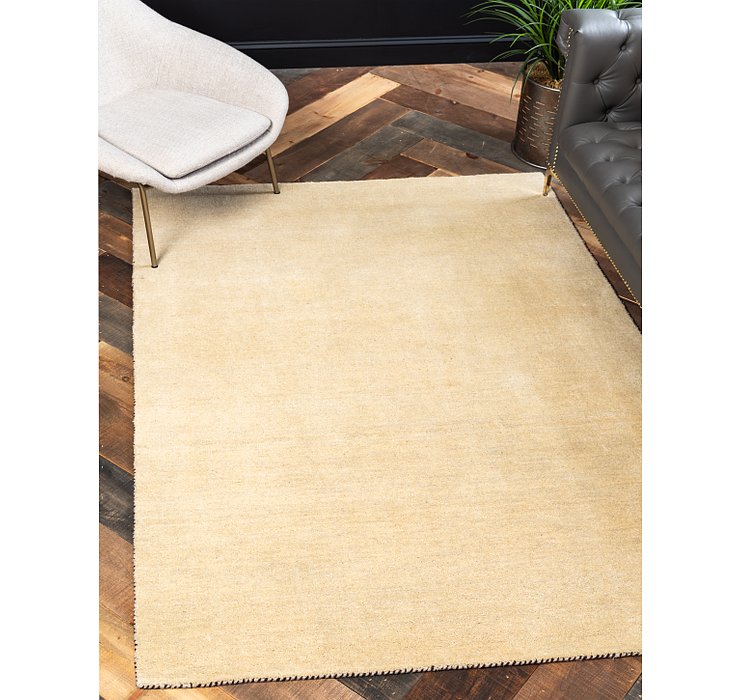 5' 3 x 7' 7 Solid Gabbeh Rug
