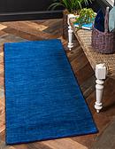 HandKnotted 2' 7 x 16' 5 Solid Gava Runner Rug thumbnail image 2