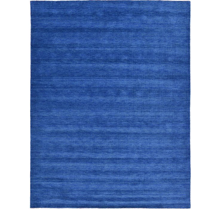 9' 10 x 13' Solid Gabbeh Rug