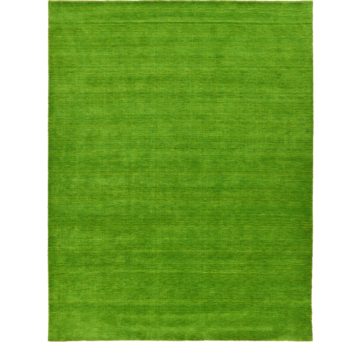 9' 10 x 13' Solid Gabbeh Rug