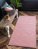 HandKnotted 2' 7 x 16' 5 Solid Gava Runner Rug thumbnail image 5