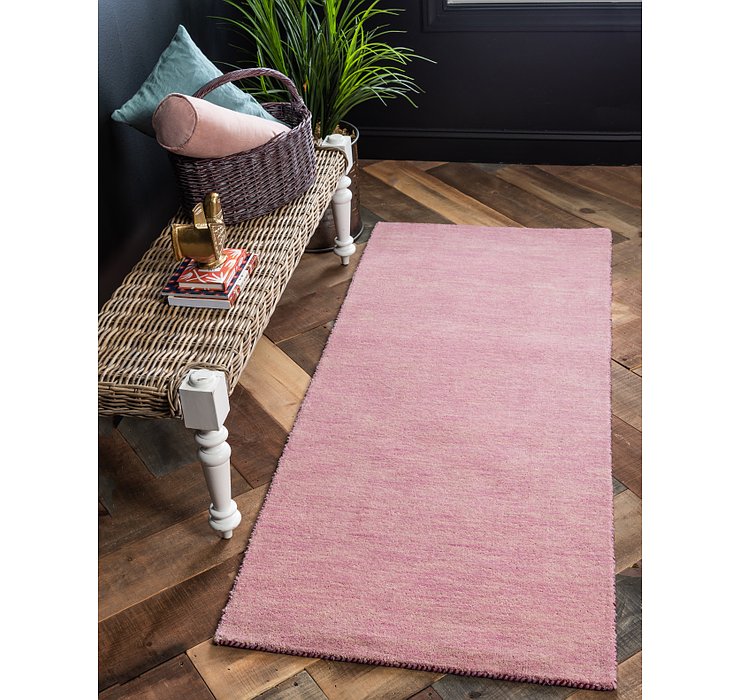 2' 7 x 6' 7 Solid Gabbeh Runner Rug