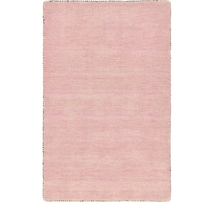 3' 3 x 5' 3 Solid Gabbeh Rug