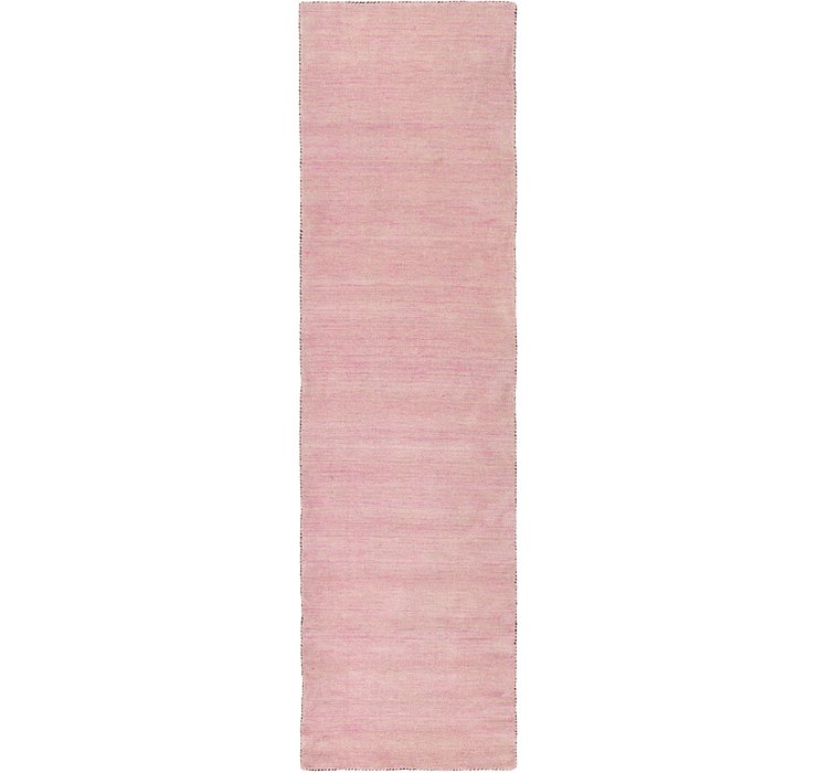 2' 7 x 9' 10 Solid Gabbeh Runner Rug