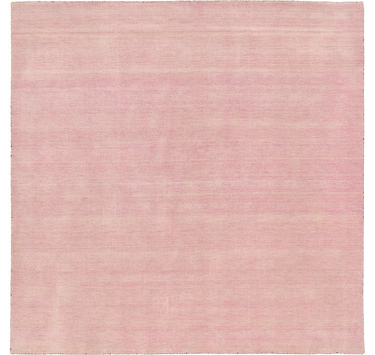 9' 10 x 9' 10 Solid Gabbeh Square Rug