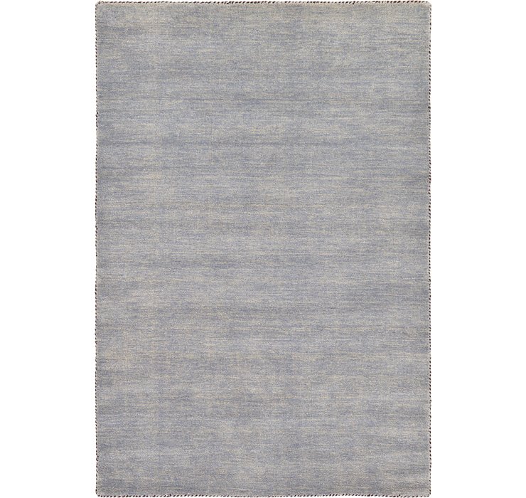 4' x 6' Solid Gabbeh Rug