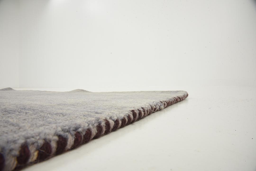 Gray 9' 10 x 13' Solid Gabbeh Rug Rugs.ca