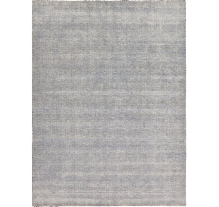 9' 10 x 13' Solid Gabbeh Rug