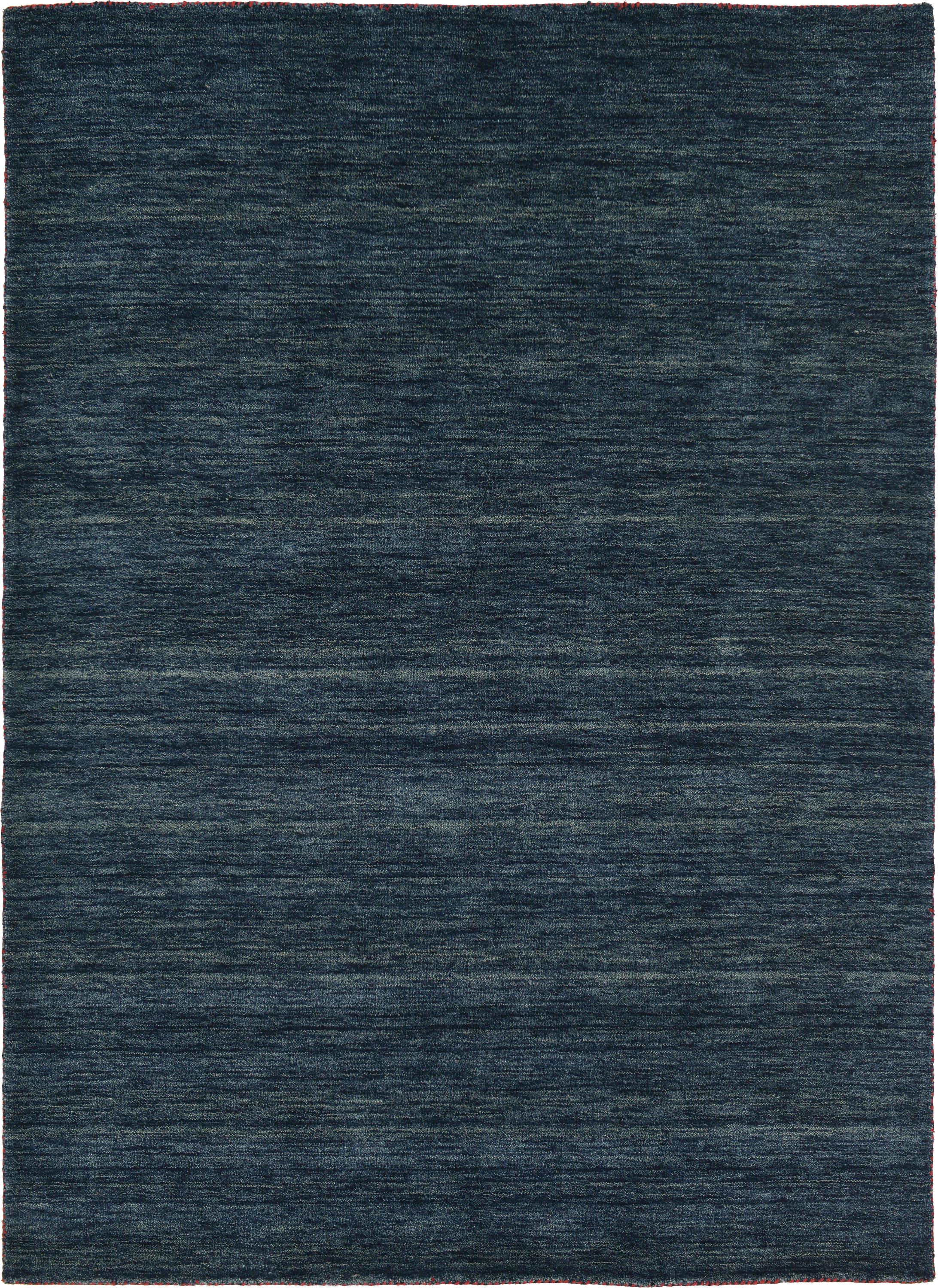Navy Blue 5 3 X 7 Solid Gabbeh Rug Erugs