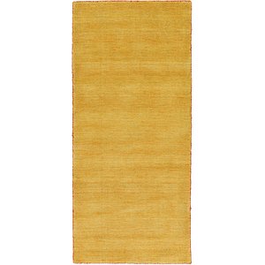 2' 7 x 6' 7 Solid Gabbeh Runner Rug