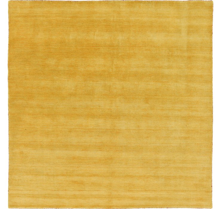 9' 10 x 9' 10 Solid Gabbeh Square Rug