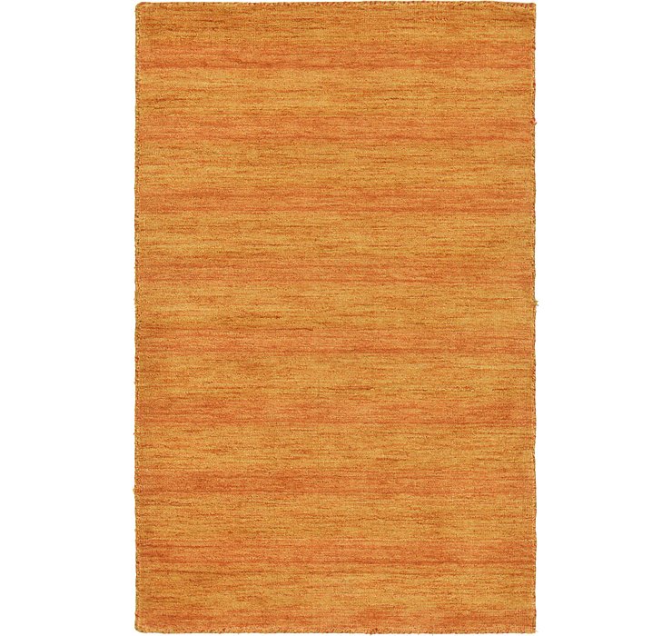 3' 3 x 5' 3 Solid Gabbeh Rug