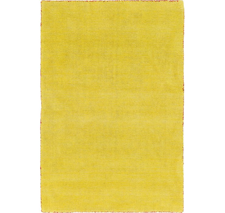 3' 3 x 5' 3 Solid Gabbeh Rug