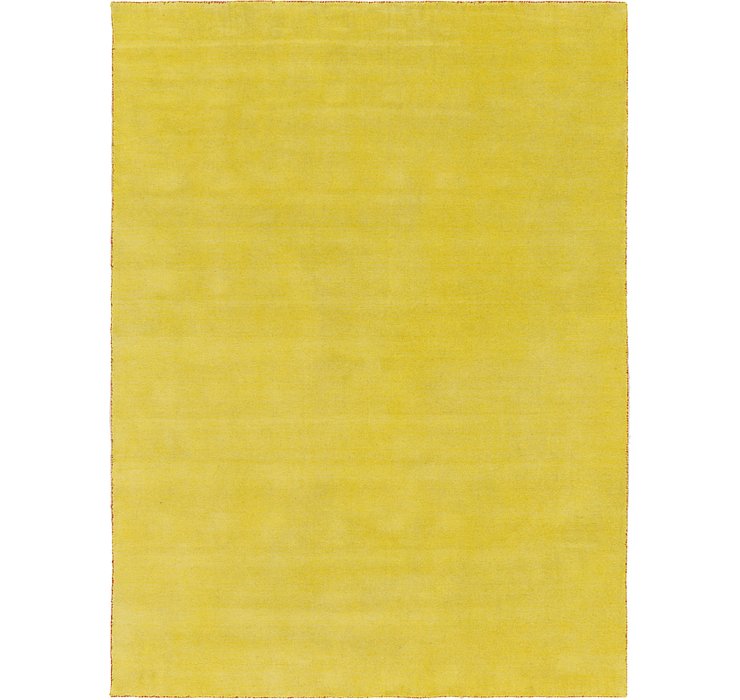 8' 2 x 11' 6 Solid Gabbeh Rug