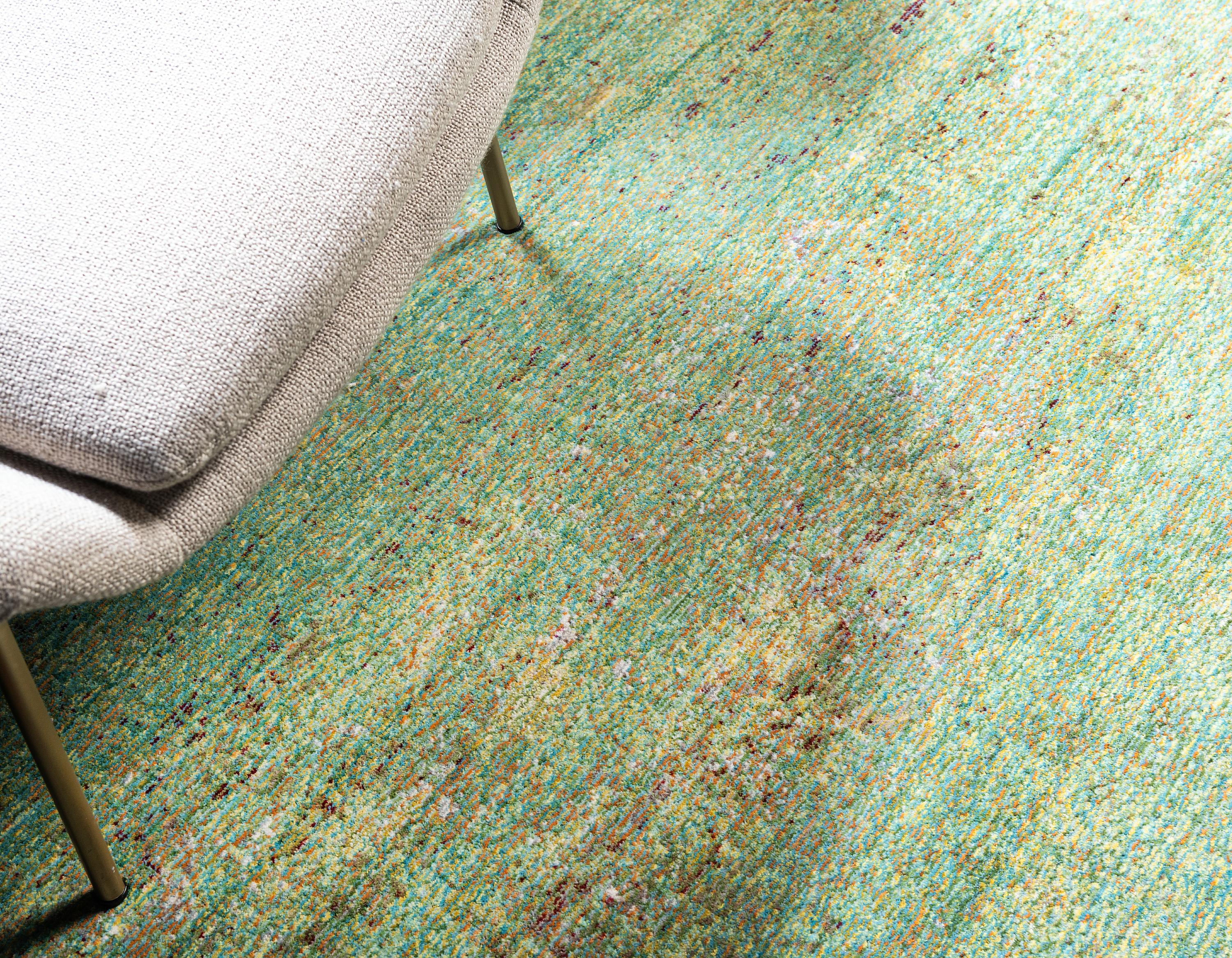 Green 7' x 10' Aqua Rug Rugs.ca