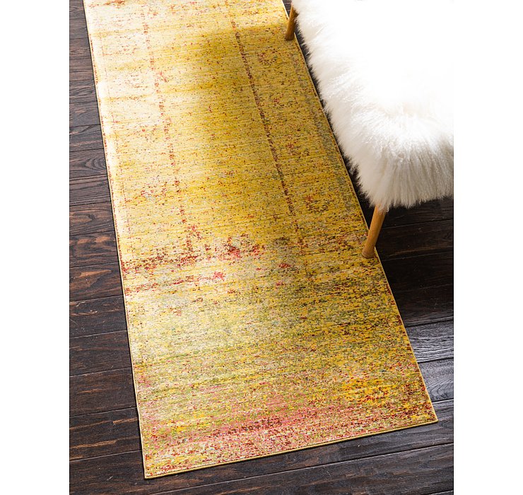 2' 7 x 9' 10 Aqua Runner Rug