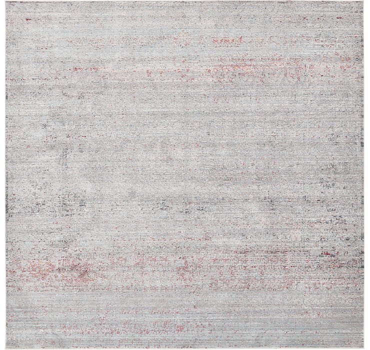 8' x 8' Aqua Square Rug