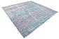 8' x 8' Aqua Square Rug thumbnail