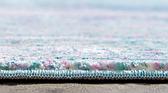 2' 7 x 9' 10 Aqua Runner Rug thumbnail