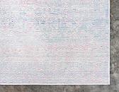 2' 7 x 9' 10 Aqua Runner Rug thumbnail