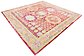 8' x 8' Aqua Square Rug thumbnail image 2