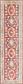 2' 7 x 9' 10 Aqua Runner Rug thumbnail