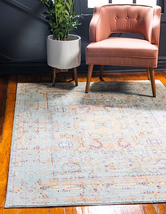 Light Blue 275cm x 365cm Aqua Rug Area Rugs AU Rugs