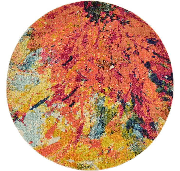 183cm x 183cm Casablanca Round Rug