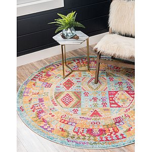Unique Loom 3' 3 x 3' 3 Sedona Round Rug