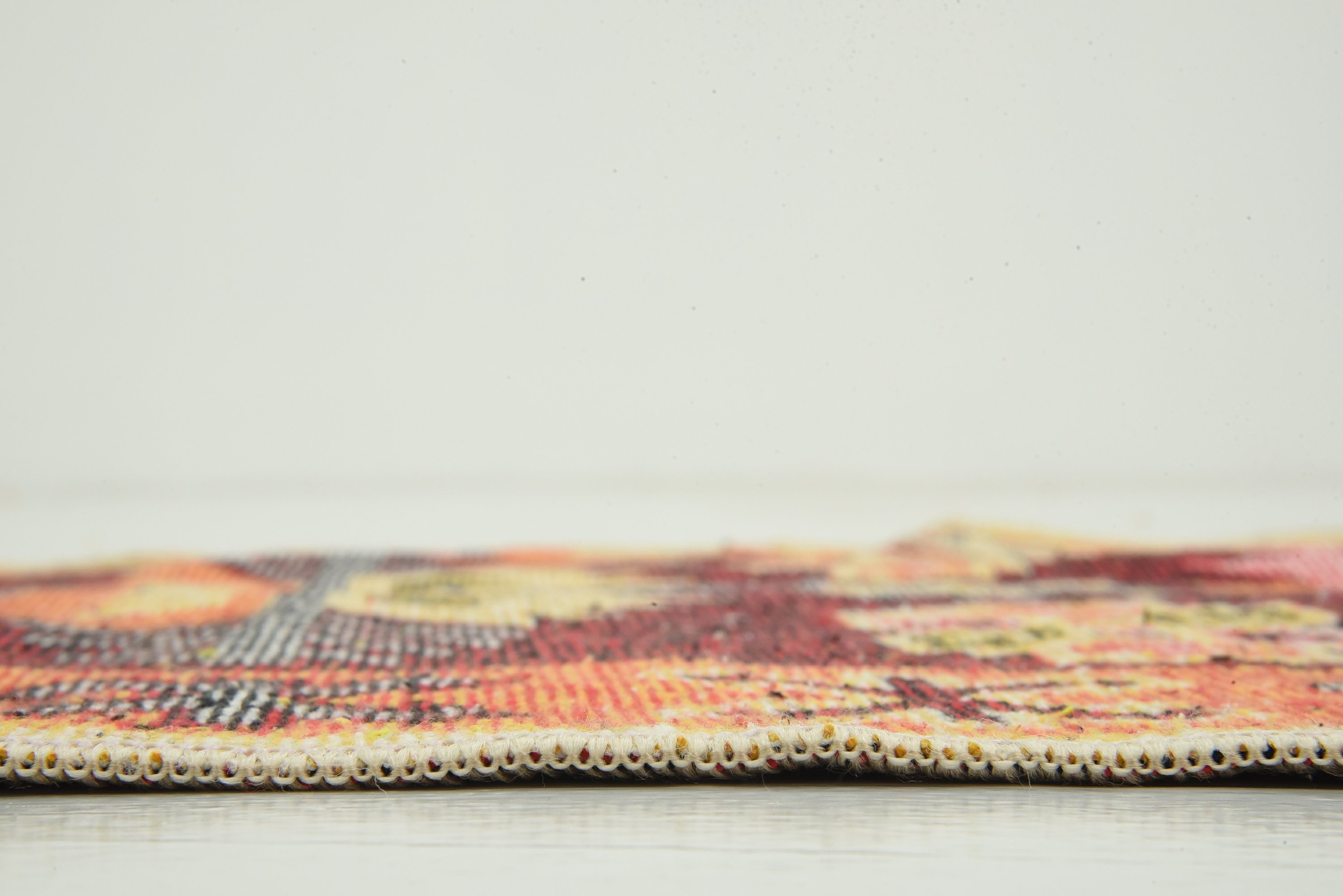 Red 2' 8 x 9' 6 Kilim Dhurrie Runner Rug Modern Rugs eSaleRugs