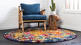 6' x 6' Casablanca Round Rug thumbnail