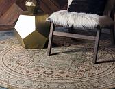 8' x 8' Mamluk Round Rug thumbnail image 2