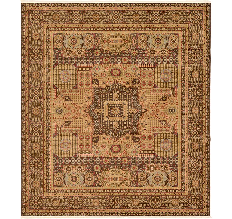10' x 11' 4 Mamluk Square Rug