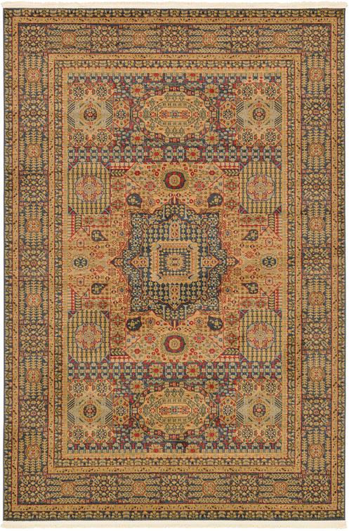 Blue 183cm x 275cm Mamluk Rug Area Rugs AU Rugs