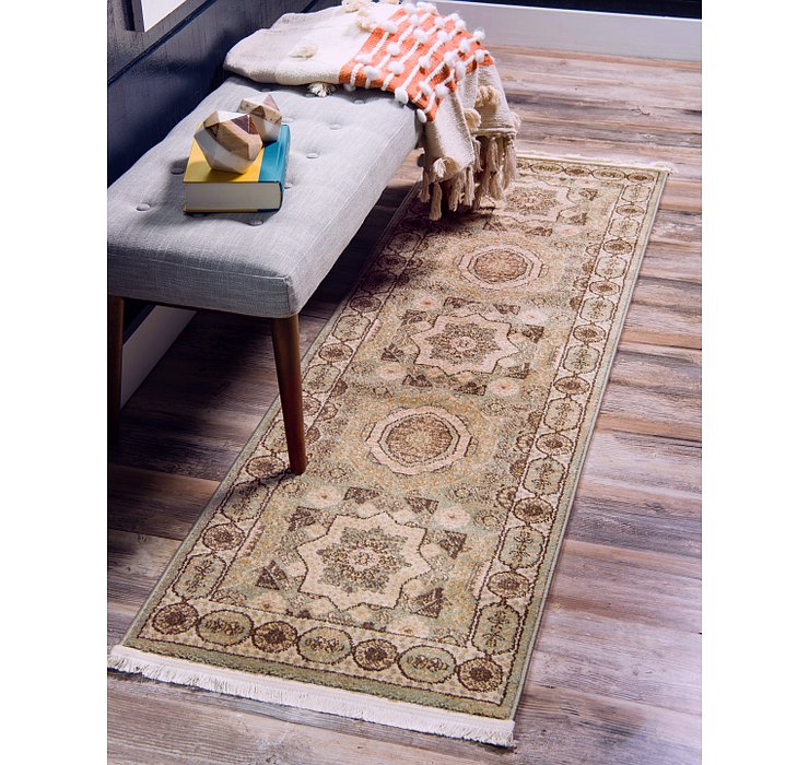 2' 7 x 10' Mamluk Runner Rug