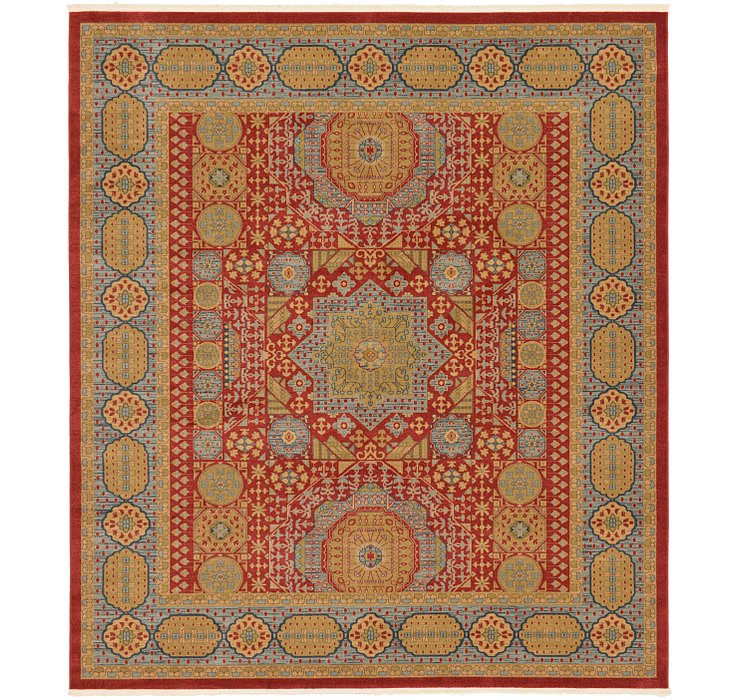 10' x 11' 4 Mamluk Square Rug