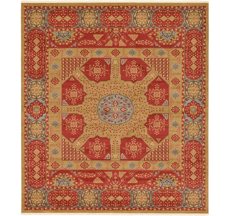 10' x 11' 4 Mamluk Square Rug